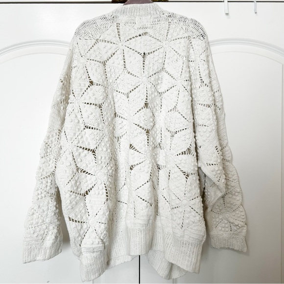 NWT Free People Prima Open Knit Cardigan - Picture 5 of 5